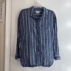 Striped AE button down